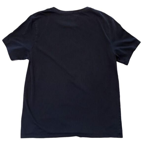 Converse Unisex Black Graphic Tee Small Demon Halo Alternative Streetwear Goth - Picture 2 of 13